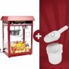 Maszyna do popcornu - czerwony daszek ROYAL CATERING 10010087 RCPR-16E